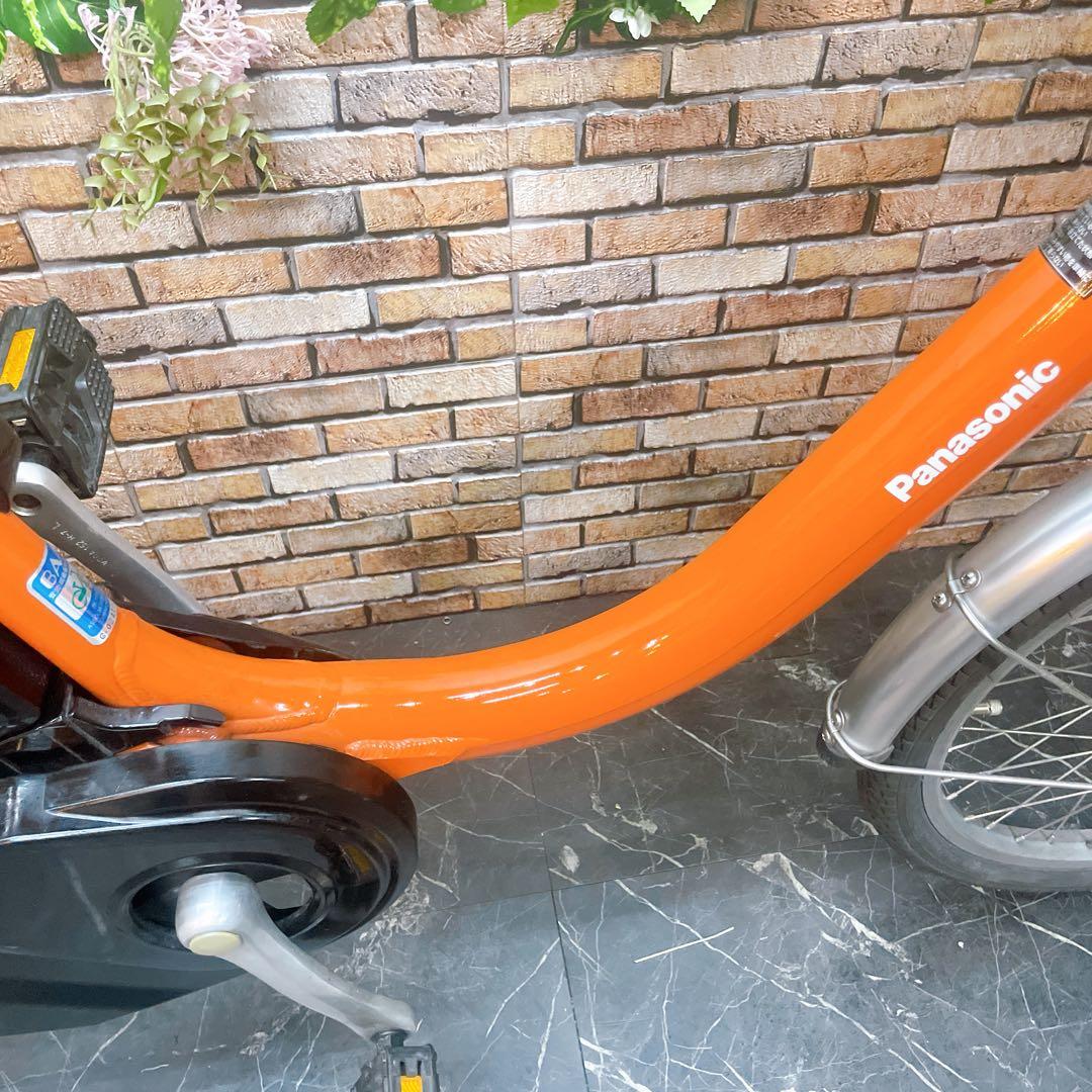 【70】電動自転車 Panasonic ビビL オレンジ 20インチ