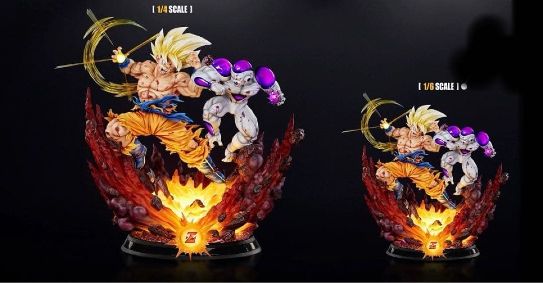 ドラゴンボール 1／6スケール 孫悟空 フリーザ フィギュア ガレージキット