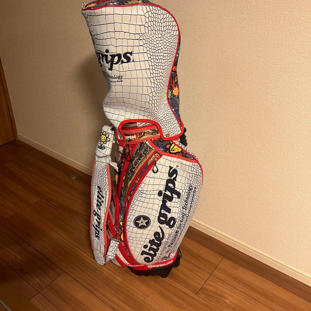 elite grips キャディバッグ スタンド付き