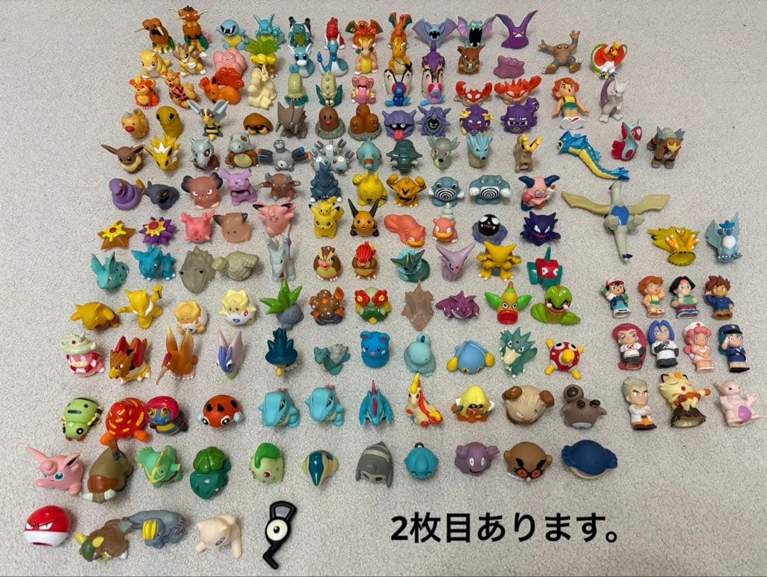 o*7様 ポケモン 指人形 158体 ソフビ フィギュア 初期 大量 まとめ売り