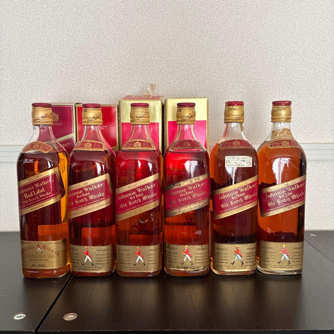 Johnnie Walker Red Label 6本セット