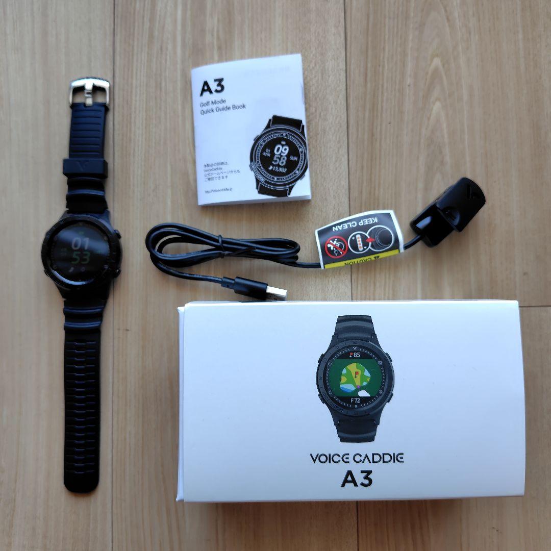 VOICE CADDIE A3 美品 GPSナビ機能付き ブラック