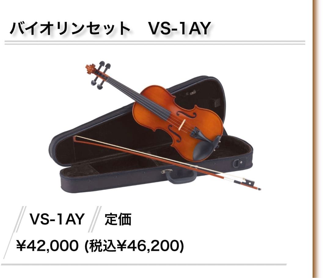 apple3 カルロジョダーノ　2分の1 バイオリン