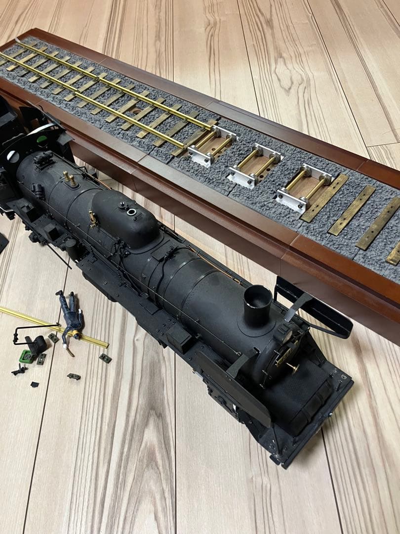 蒸気機関車C57を作る　デアゴスティーニ　鉄道模型　ジャンク品