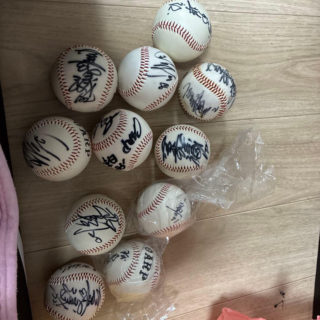 r*w様 サインボール レア　カープ　遺品整理