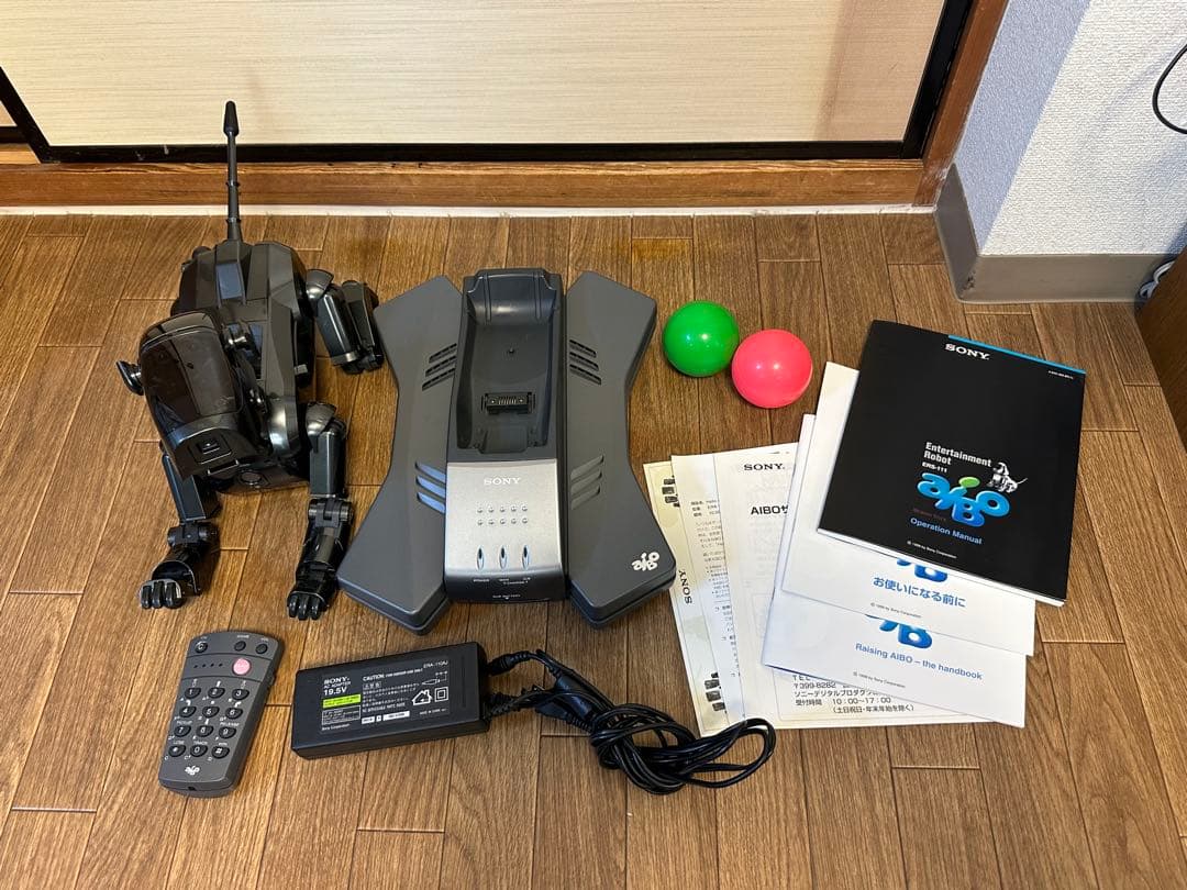 動作品　SONY AIBO ERS-1111 ブラック色