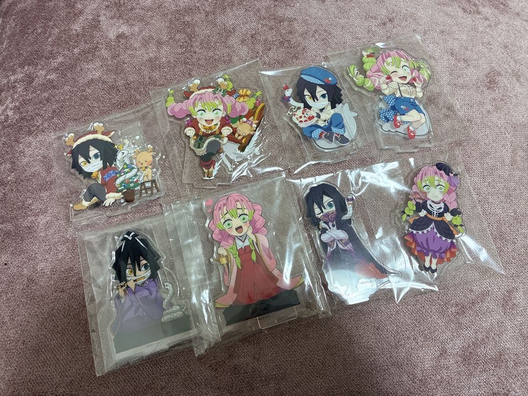 明日まで値下げ　鬼滅の刃　アクリルスタンド　伊黒　蜜璃　セット