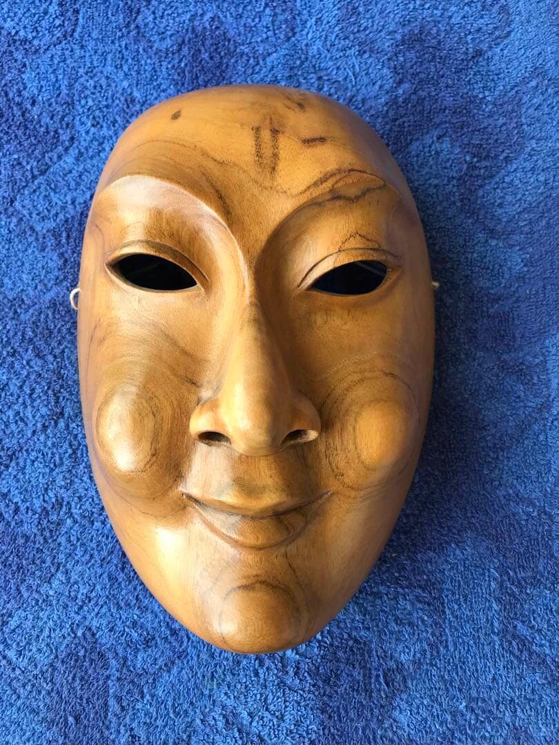 木目の美しいマスク⚠️(メルカリ専用)