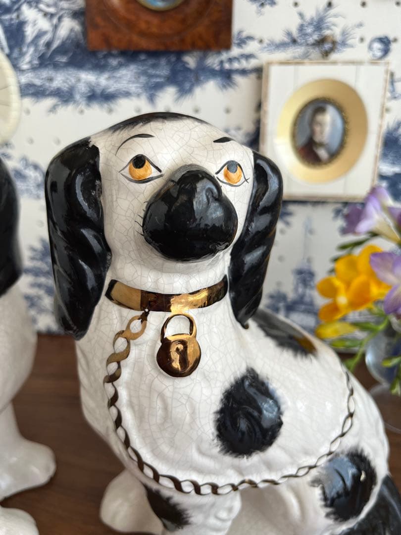 スタッフォードシャードッグ 22.5cm ♤ 英国ヴィンテージ