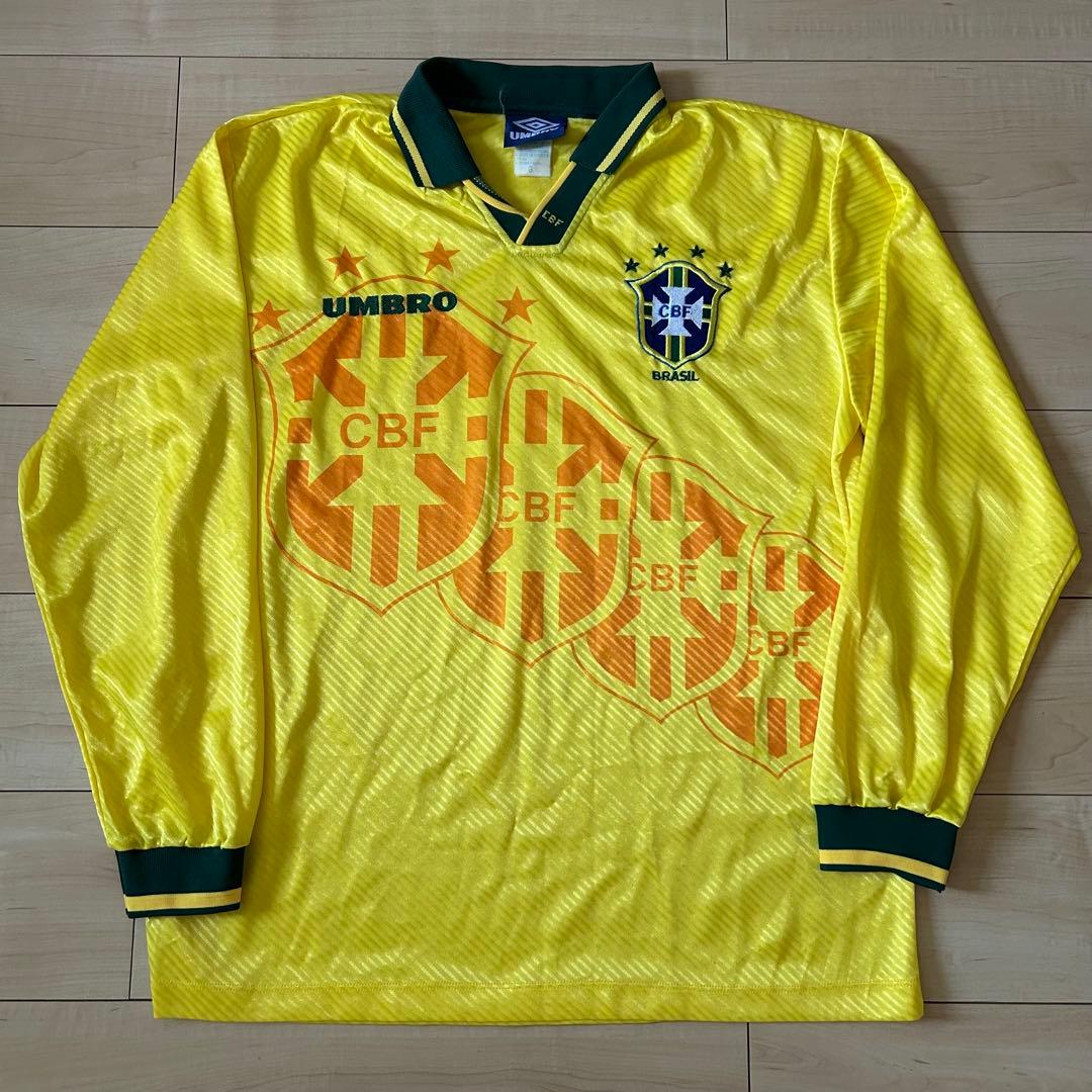 UMBRO ブラジル代表 長袖シャツ　94-97