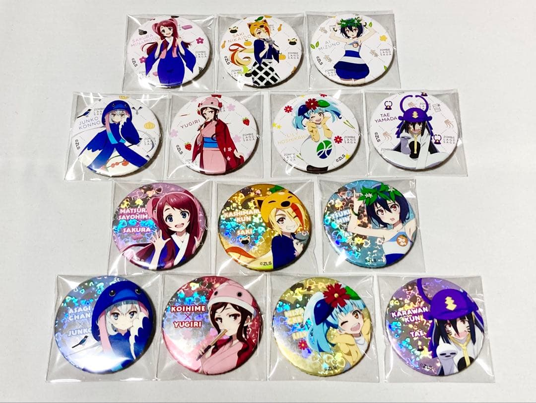 [最終値下げ中]ゾンビランドサガ 缶バッジ -佐賀県ご当地キャラコラボ-