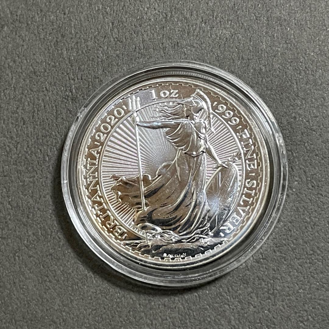 1オンス ブリタニア銀貨 2020