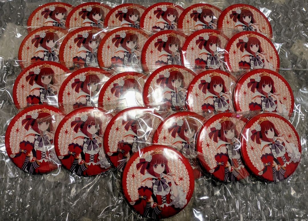 こ*こ様 推しの子 不思議の国のアリス ver. 有馬かな　缶バッジ 25個セッ