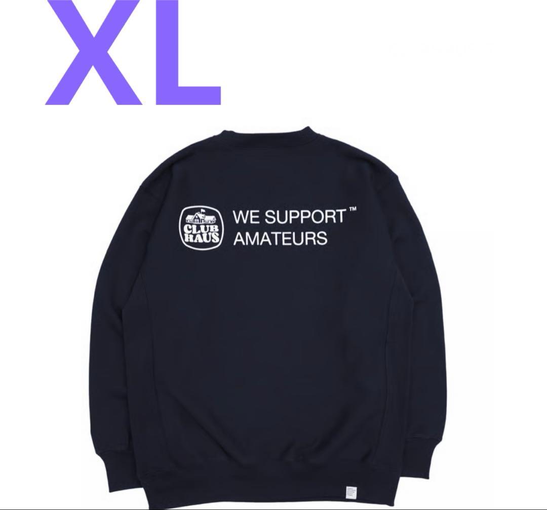 CLUBHAUS “The Crew” Crewneck - Navy XL