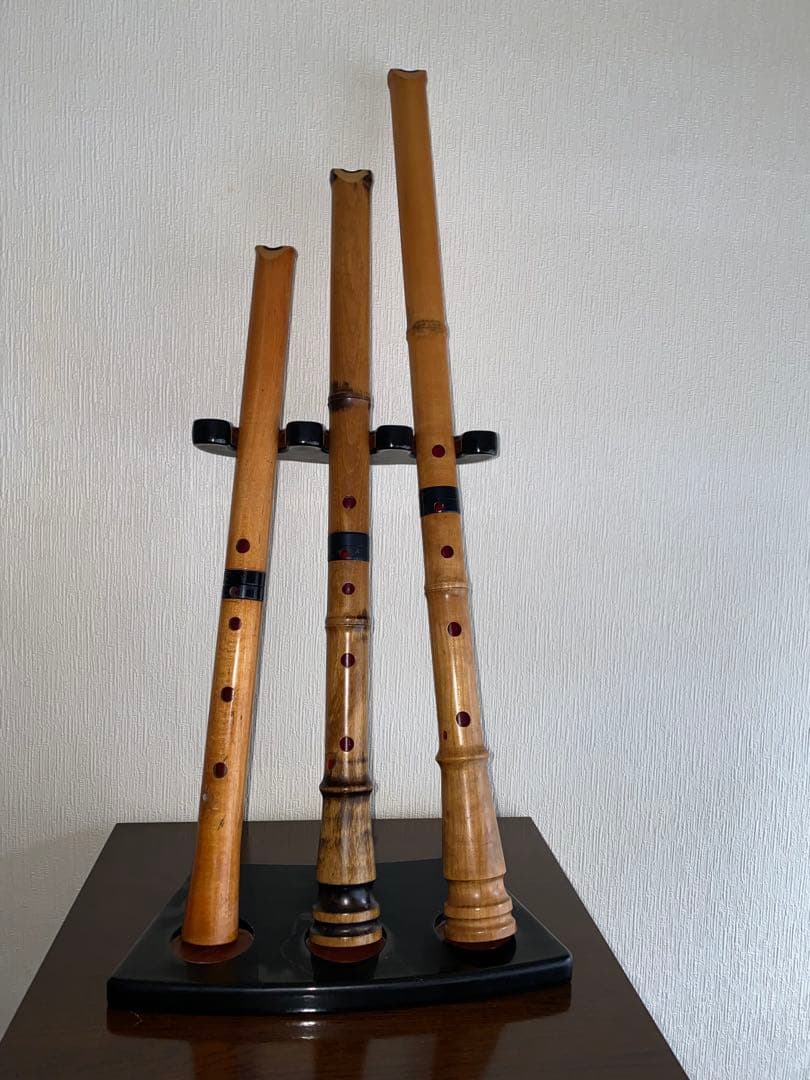 木管尺八3本セット