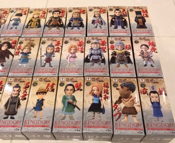 新品箱未開封❗️キングダム ワールドコレクタブルフィギュア39種フルコンプ！