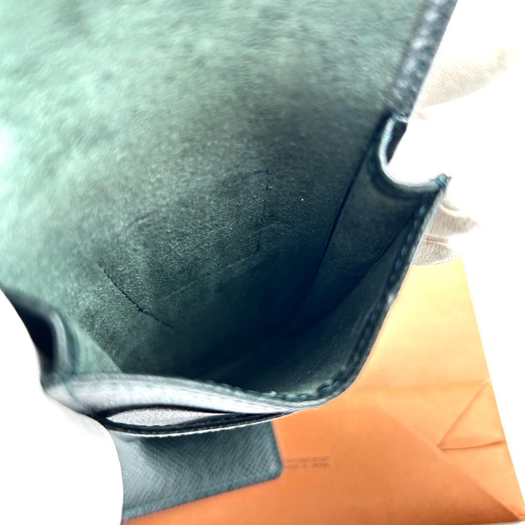 未使用級 ルイヴィトン ペンケース カードケース エテュイスティロ 緑 エピ