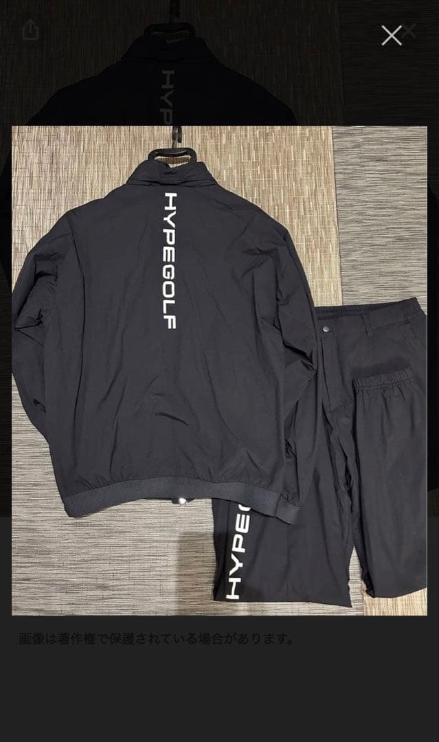 【れんさん】HYPE GOLFセットアップ