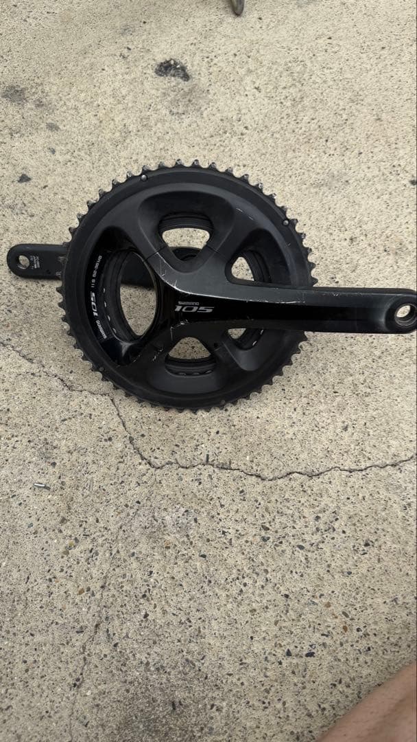 Shimano 105クランク 52-36 170