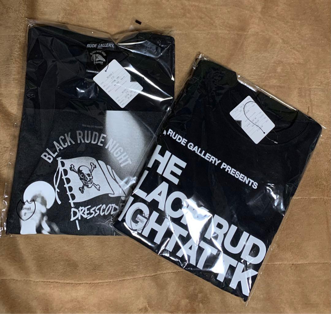 RUDE GALLERY BLACK RUDE NIGHT 限定TシャツセットS
