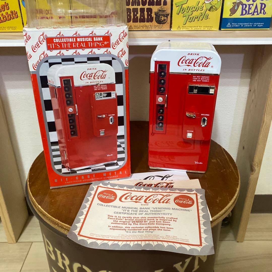 訳あり CocaCola VENDO コカコーラ ベンダー 貯金箱 ミュージック
