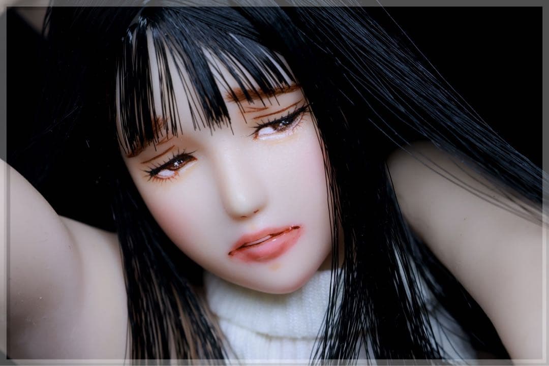 ♪♪ 1/6 　ドール カスタムドールヘッド　1758　艶羽（あでは）　♪♪