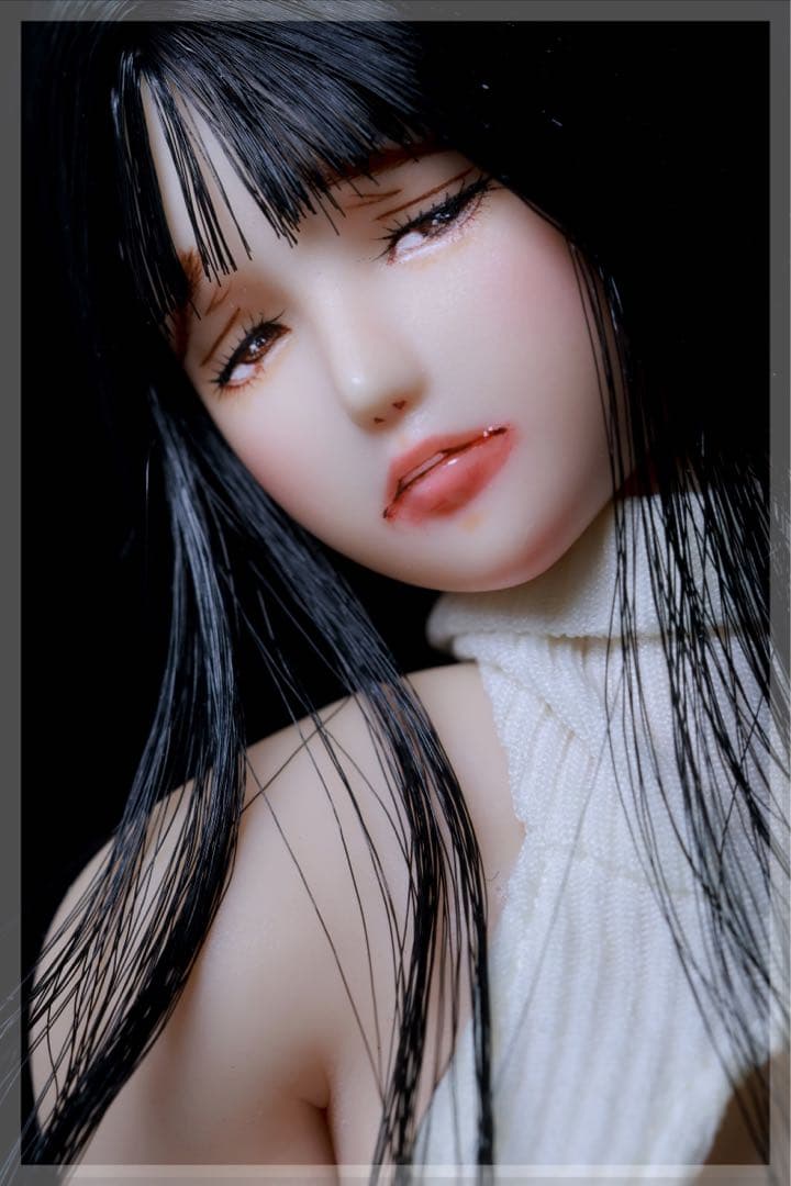 ♪♪ 1/6 　ドール カスタムドールヘッド　1758　艶羽（あでは）　♪♪