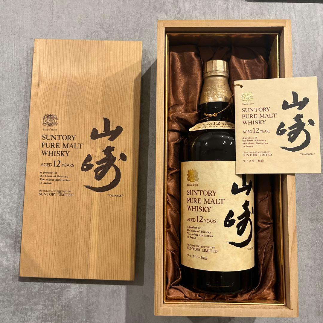ケ*イ様 サントリー 山崎ピュアモルトウイスキー12年　向獅子　特級　760ml