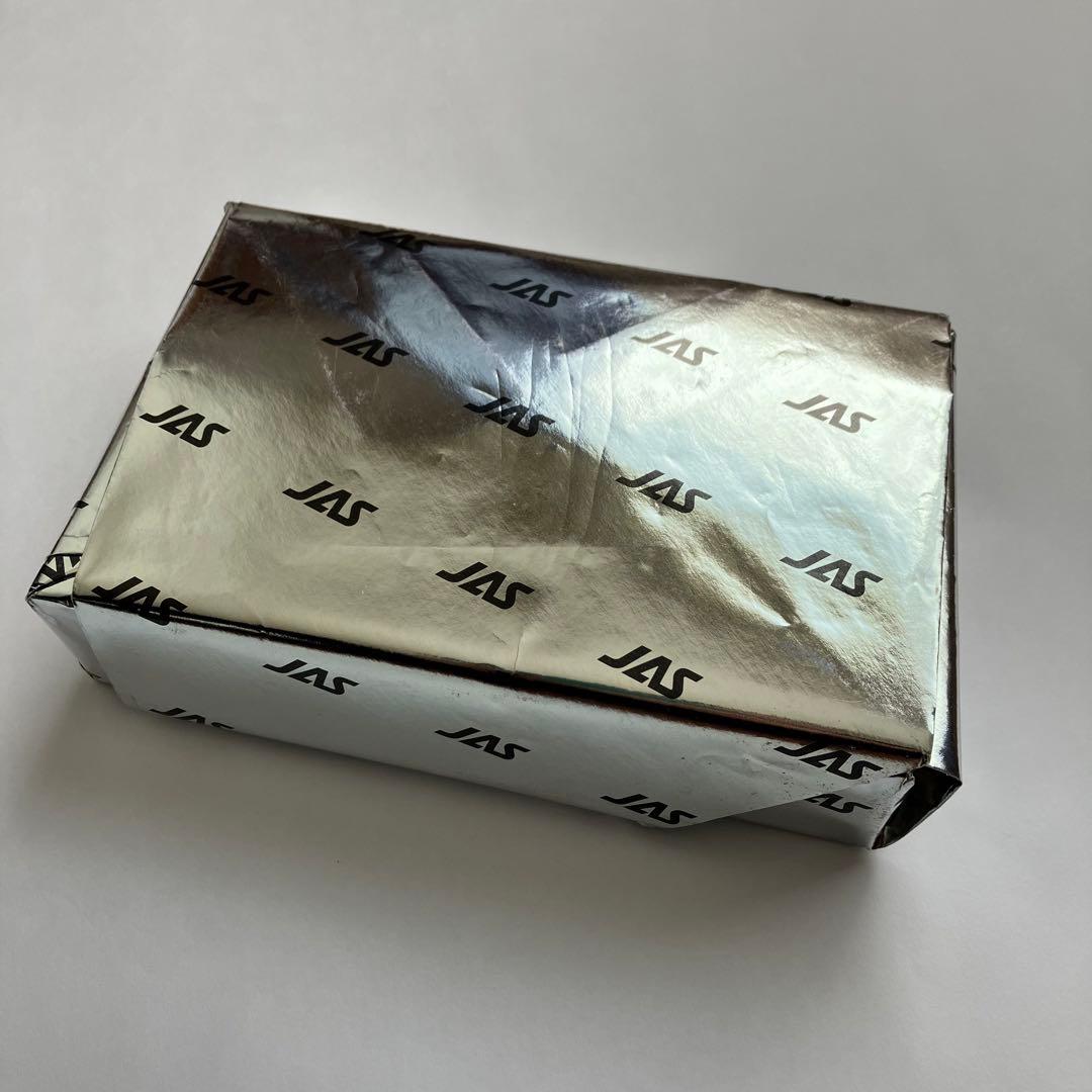 日本エアシステム　JAS 飛行機　機内品　時計　置き時計　ダイキャスト　希少品