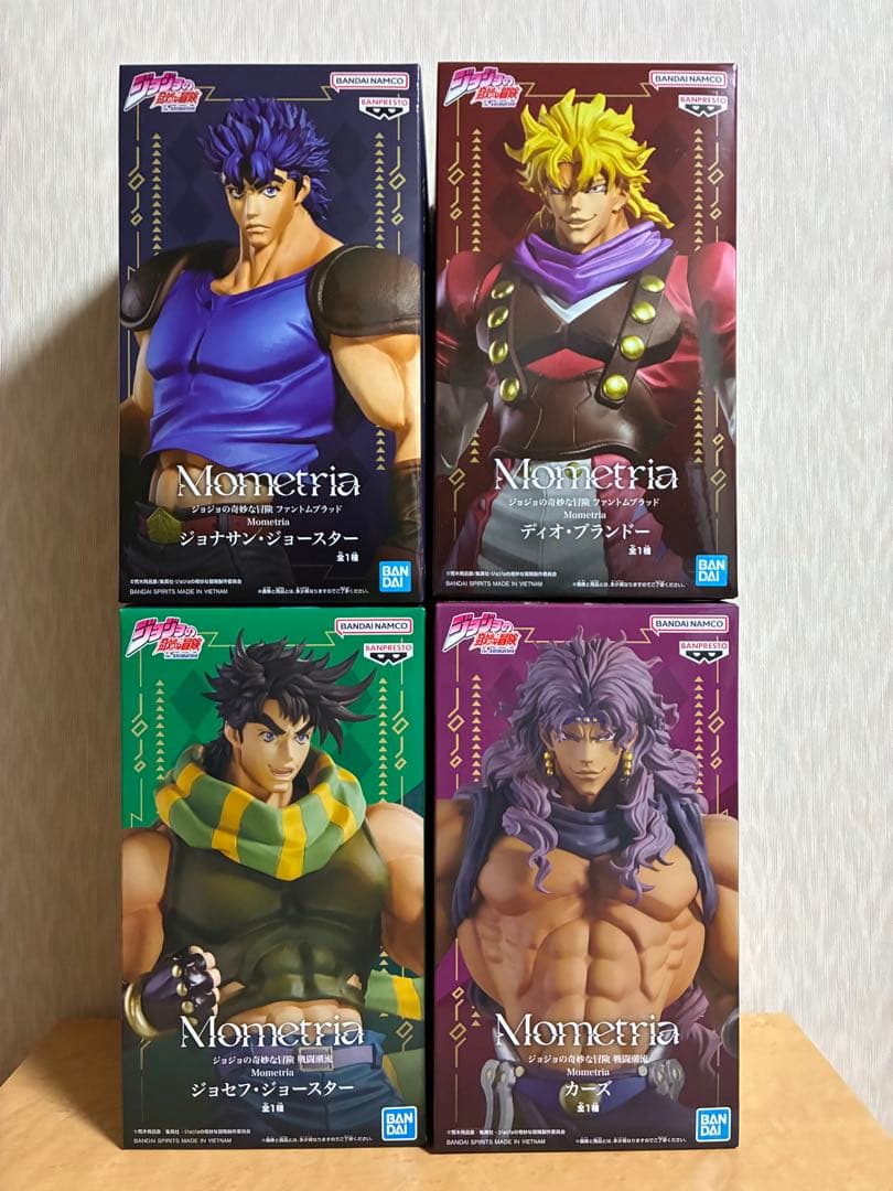 Mometria ジョジョの奇妙な冒険 フィギュア 4体セット×2