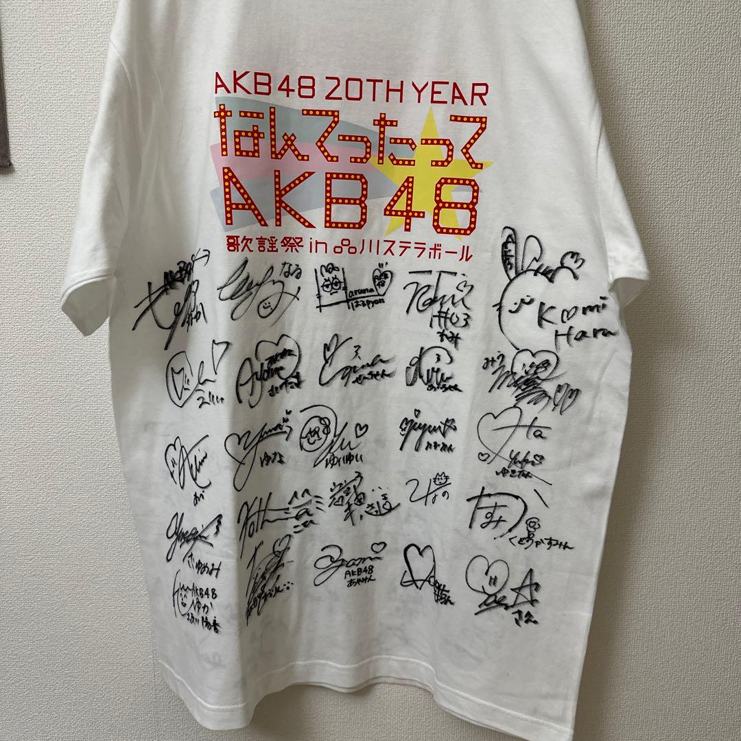 AKB48 なんてったってAKB48 １7ライブ サインTシャツ