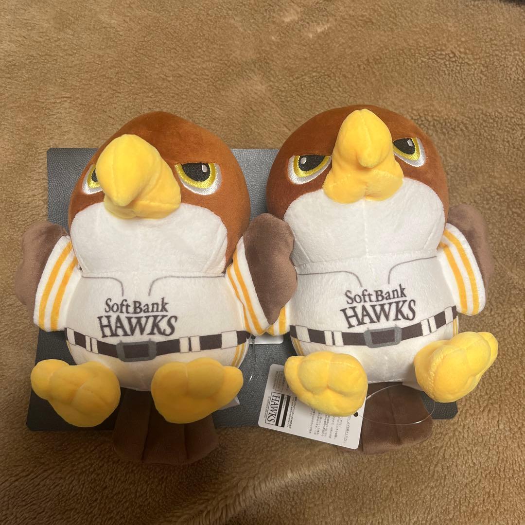 SoftBank Hawks ぬいぐるみ 2体セット6等