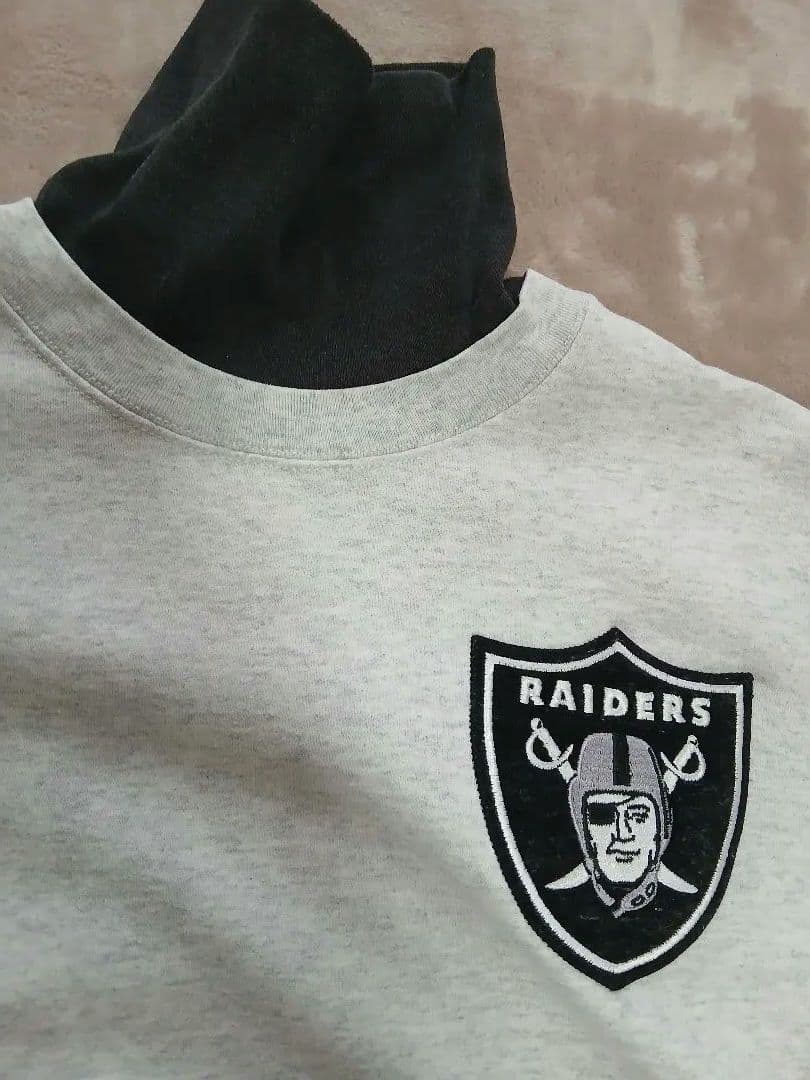 レイダース　RAIDERS スウェット 90s USA製　NFL 激レア