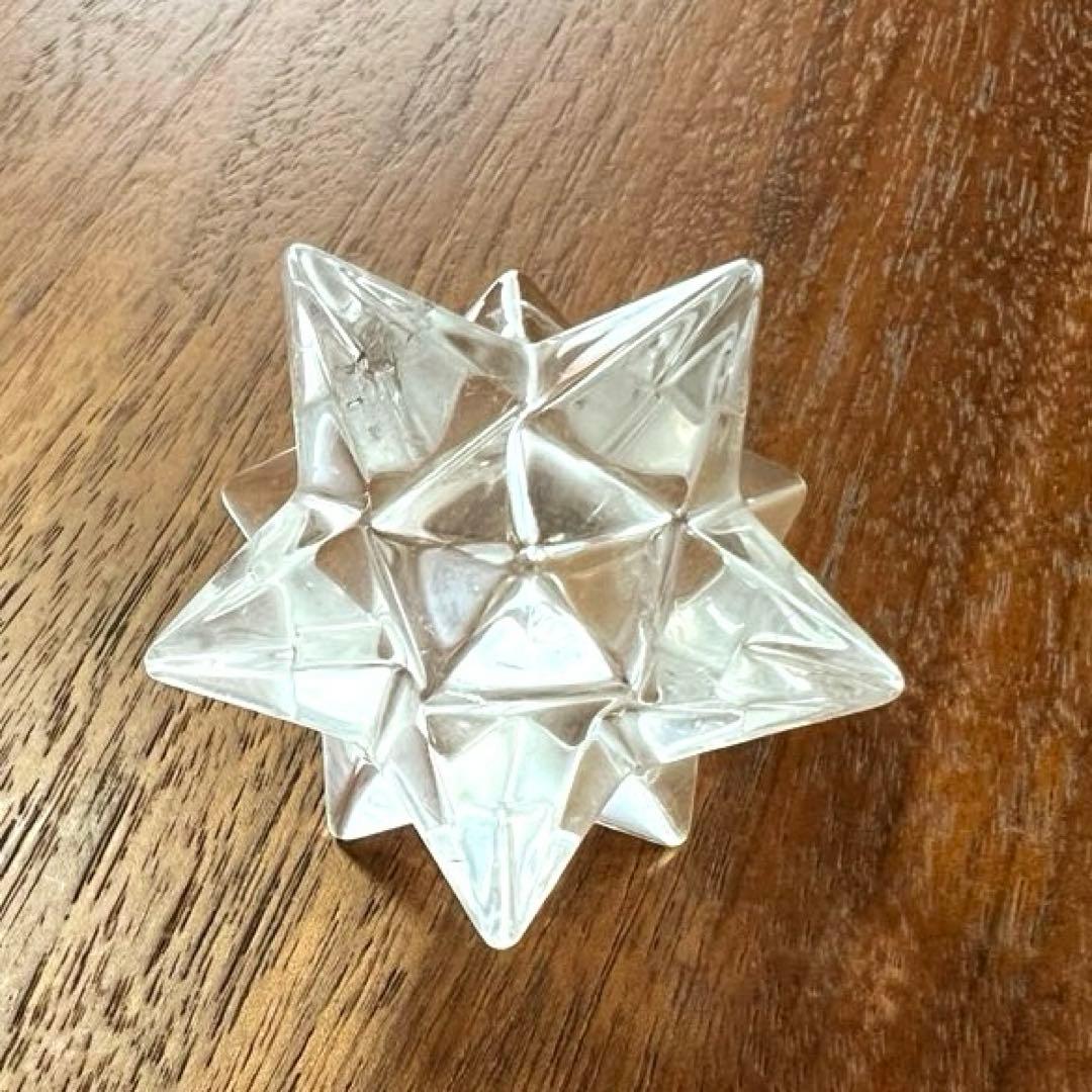 アステロイド水晶 小星型12面体　スーパーマカバ