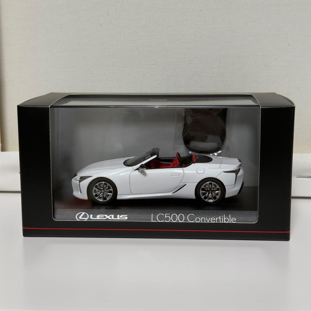 【京商】 Lexus LC500 Convertible ミニカー ホワイト