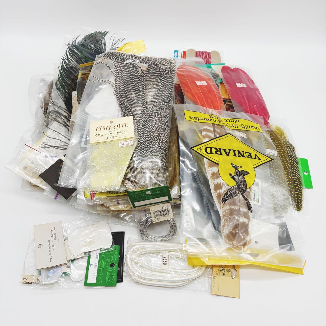 フライフィッシング フライタイイング用素材セット 自作フライ