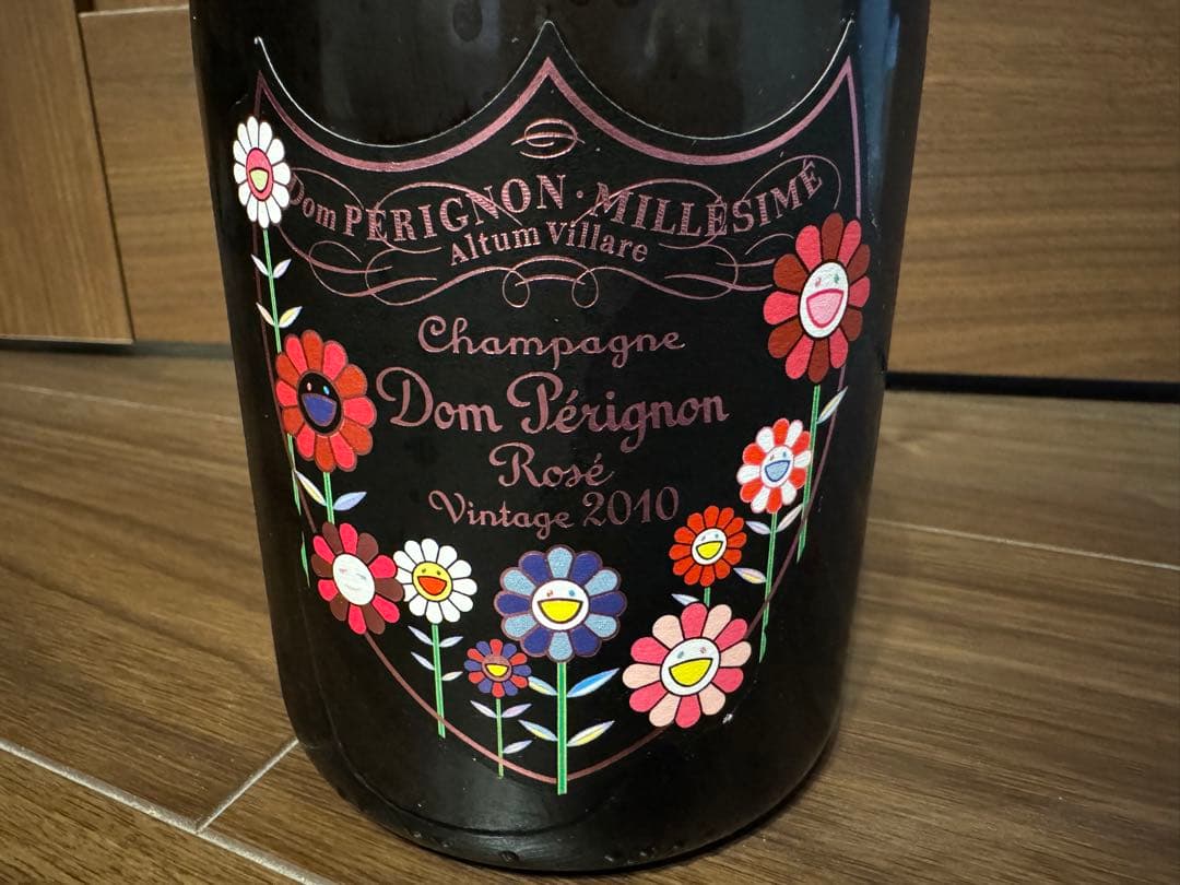 ドンペリニヨン ロゼ ヴィンテージ2010 村上隆コラボ　箱なし