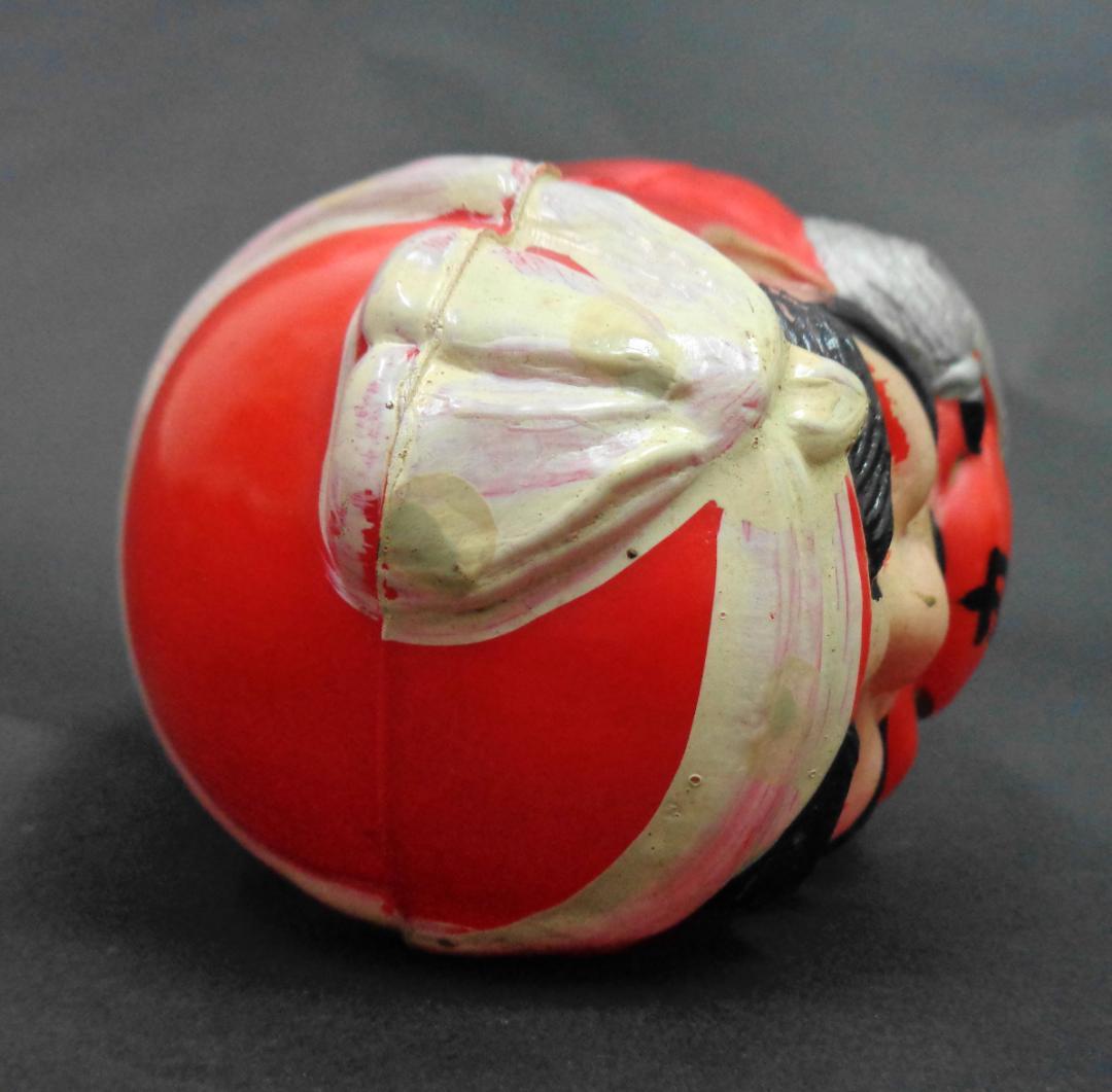 昭和レトロ非売品ノベルティー東洋醸造「力正宗」セルロイドだるま達磨