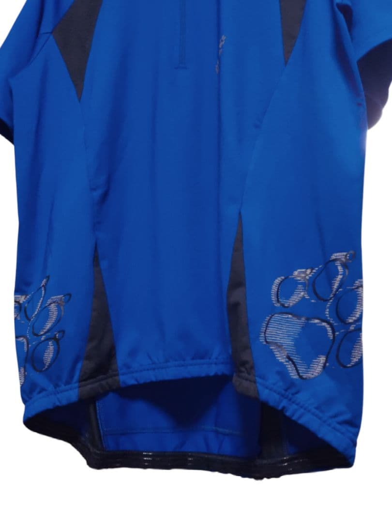 新品 ジャックウルフスキン サイクリングジャージ 半袖ジップシャツ XL