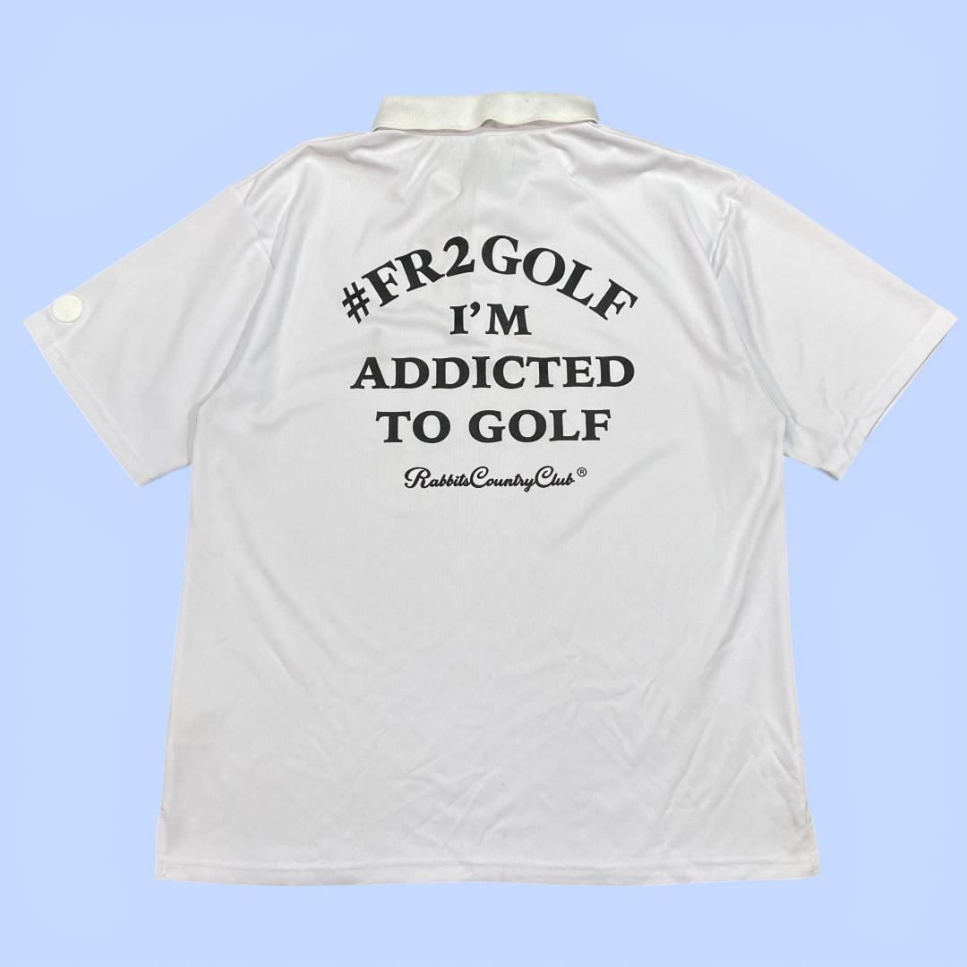 FR2 GOLF エフアールツーゴルフ 半袖 ストレッチ ポロシャツ 2XL