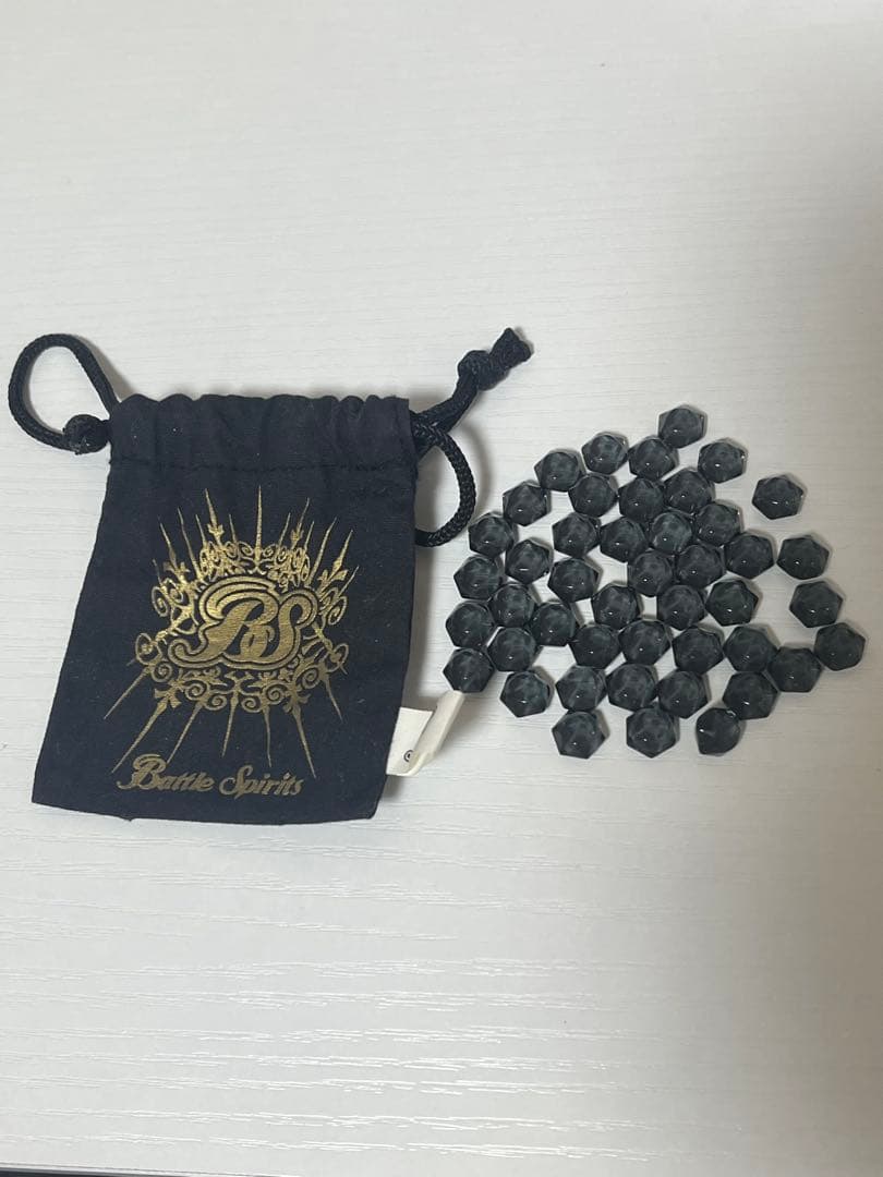 バトルスピリッツ　黒コア　45個　巾着付き