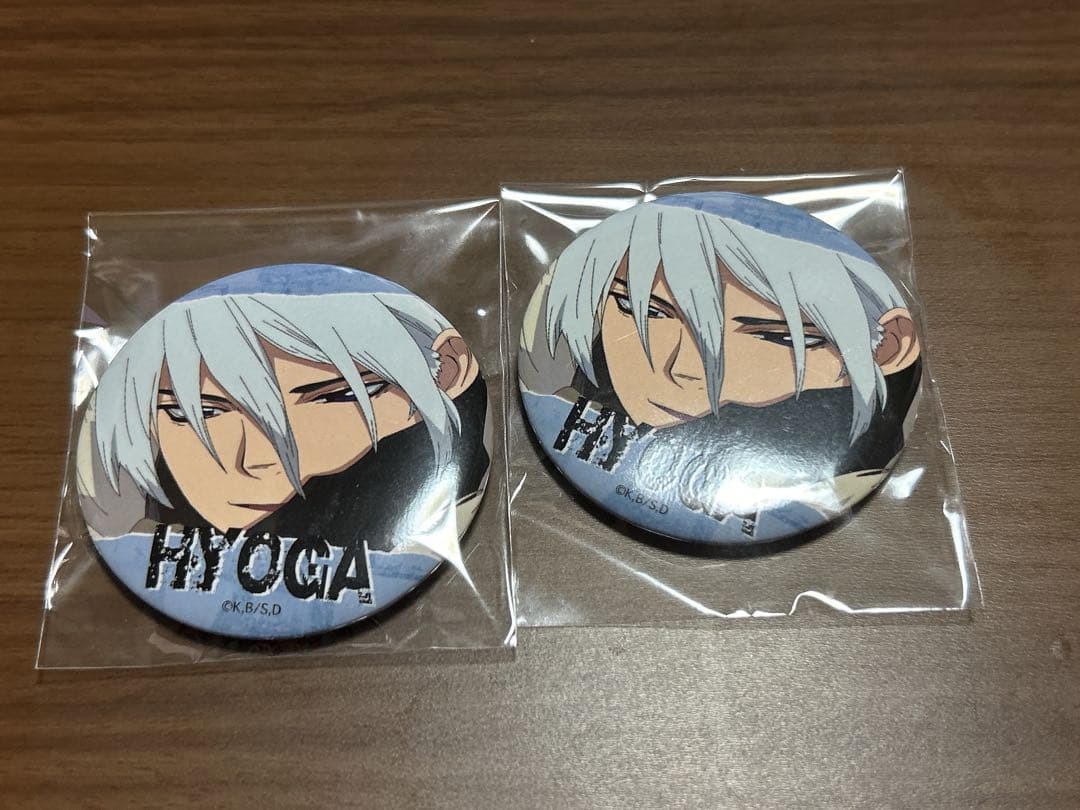 Dr.STONE ドクスト 氷月 缶バッジ 百面相