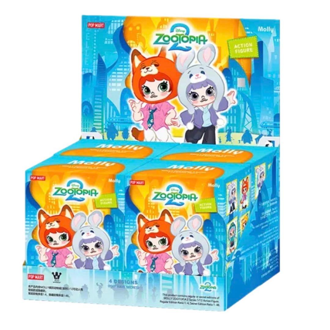 MOLLY ズートピア2 1/12 アソート ボックス 4体 ポップマート