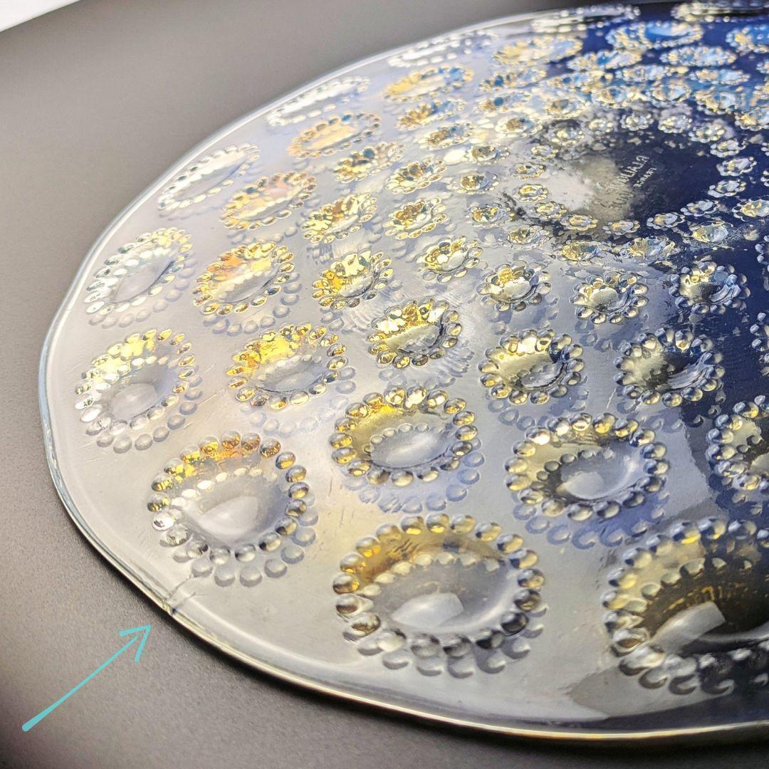 ルネ・ラリック アスター オパルセント大皿 27cm 1935頃 マルシャック