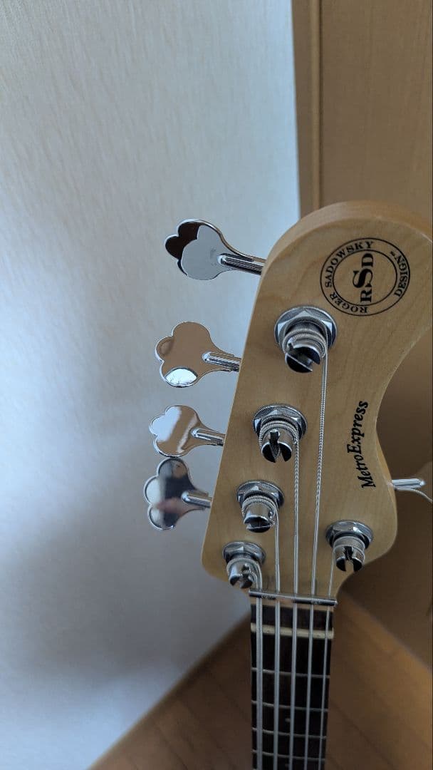 Sadowsky ME21 5弦 アンプラグ2、ケース付き