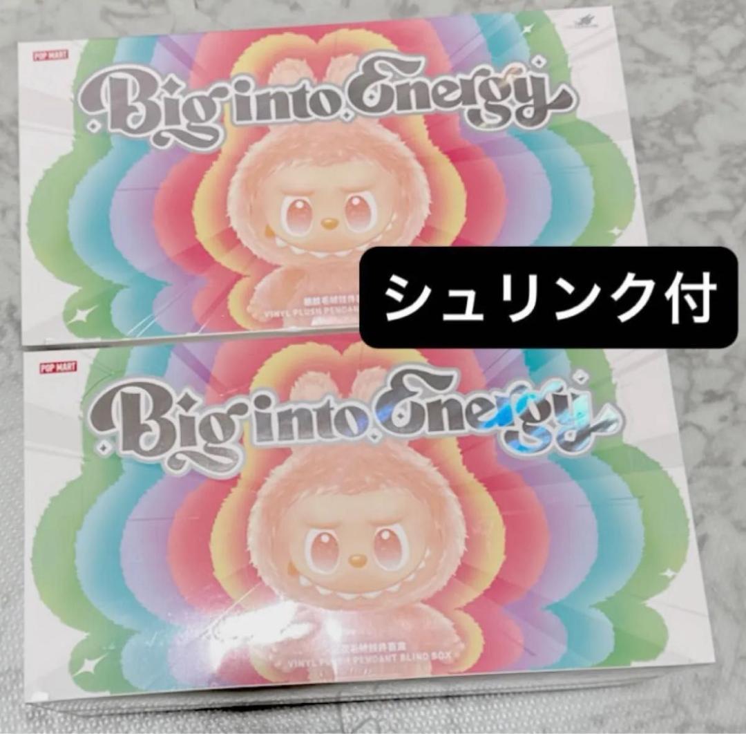 ラブブ ビッグイントゥエナジー ぬいぐるみ ペンダント アソート BOX 2箱
