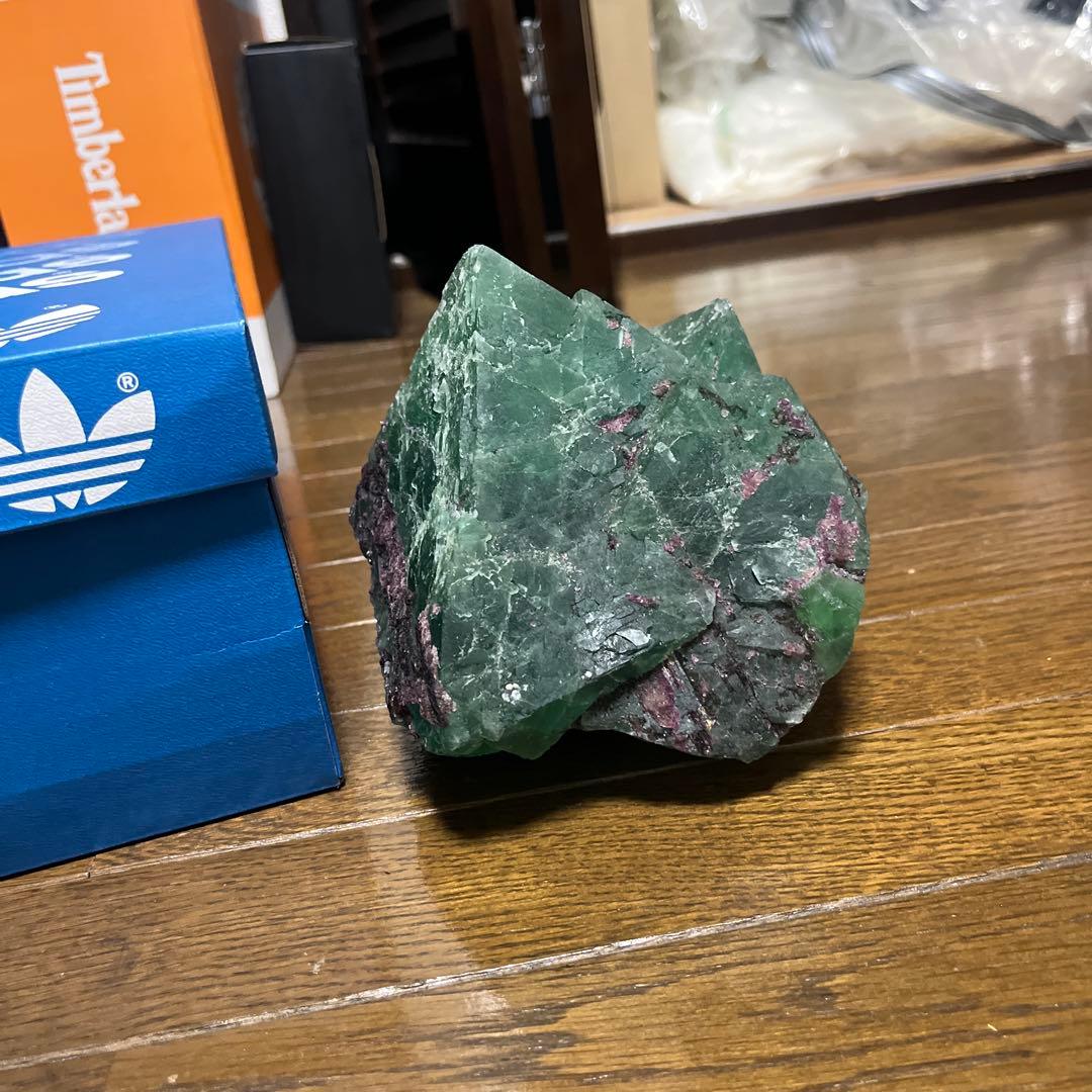 蛍石　黄鉄鉱　水晶　共生鉱物　天然石　原石