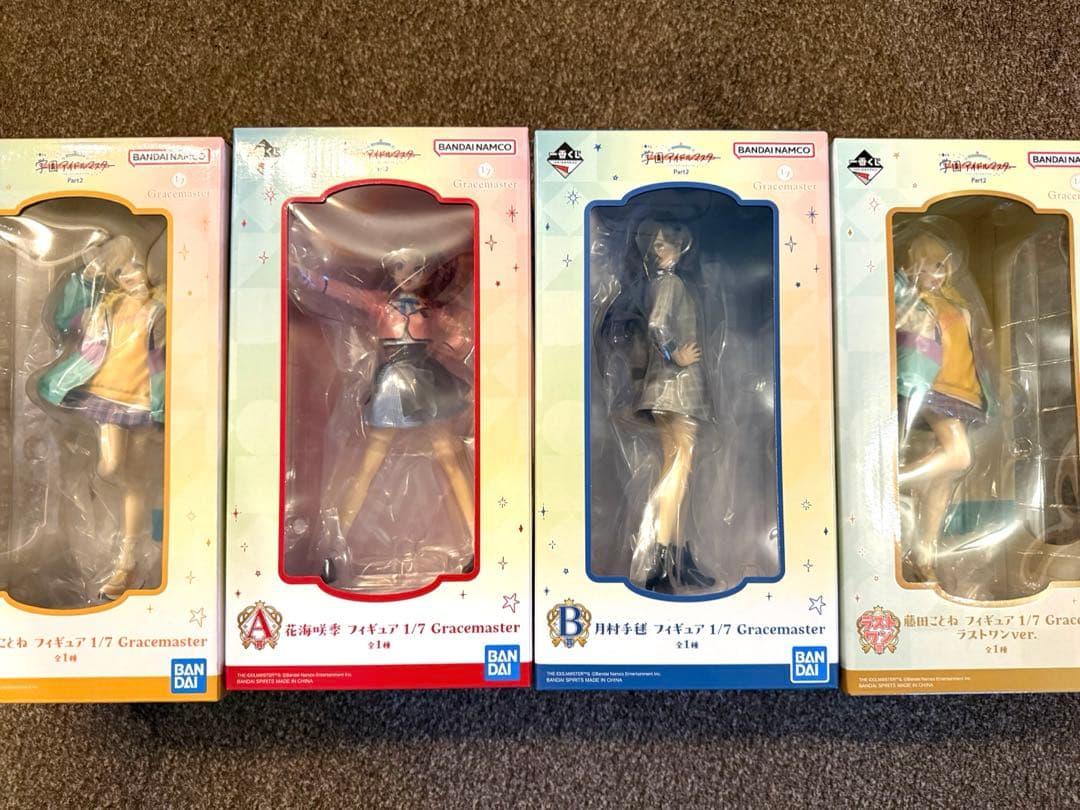 フィギュアコンプ✨《一番くじ 学園アイドルマスター》A賞 B賞 C賞 ラストワン
