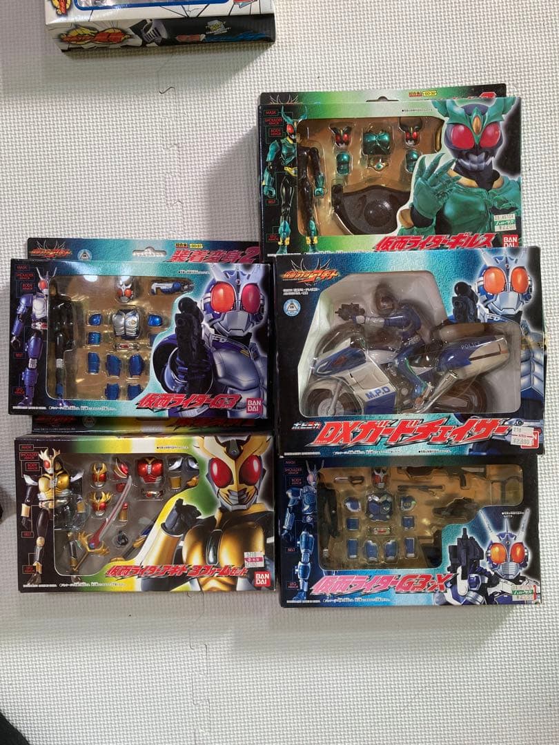 超合金　装着変身　仮面ライダーアギト　フィギュア 5個セット