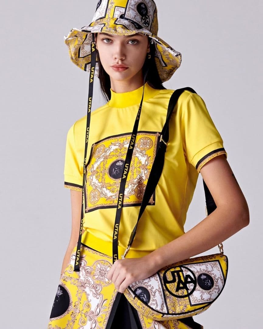 UTAA 正規品イエロー ハット＆ショルダーバッグ セット